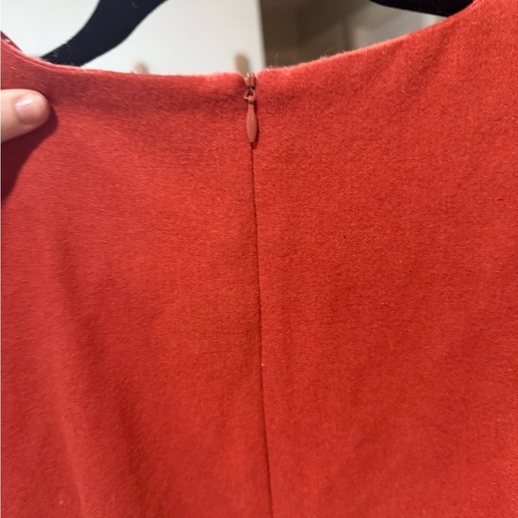 Pink Martini Red Ruffled Peplum Mini Dress size medium - Picture 9 of 9